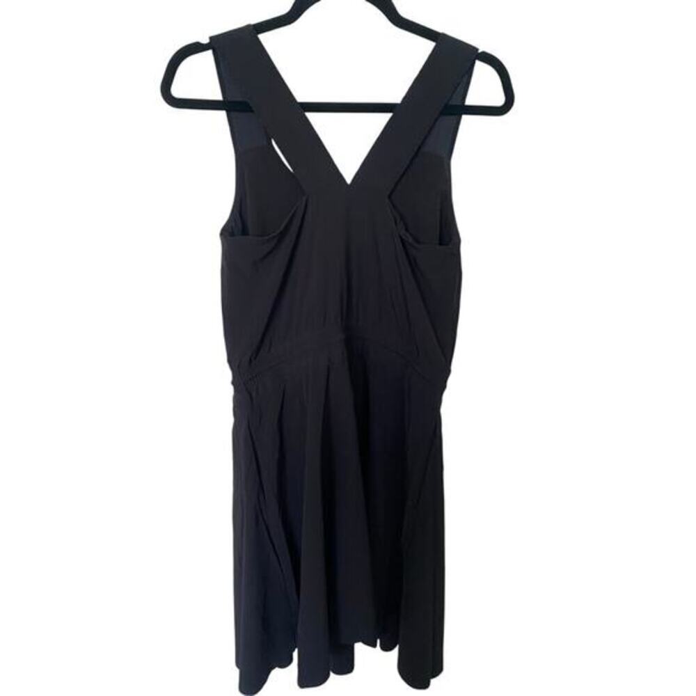Athleta Savannah Strap Black Tie Waist Mini Length Athleisure Summer Dress XS - Picture 5 of 8
